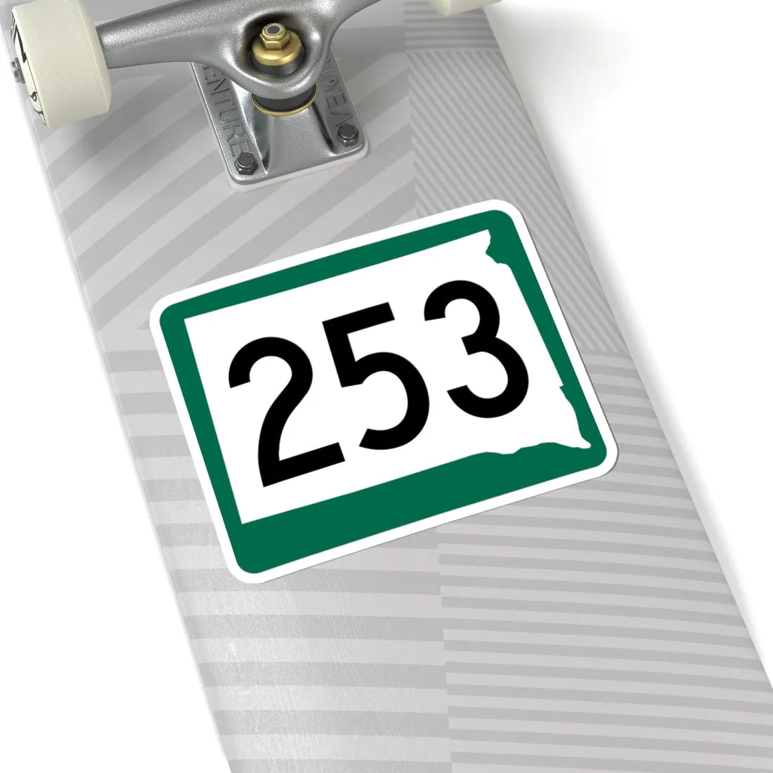 SD 253 (South Dakota) (Road Sign) STICKER Vinyl Kiss-Cut Decal - The Sticker Space