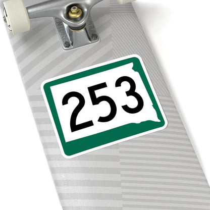 SD 253 (South Dakota) (Road Sign) STICKER Vinyl Kiss-Cut Decal - The Sticker Space