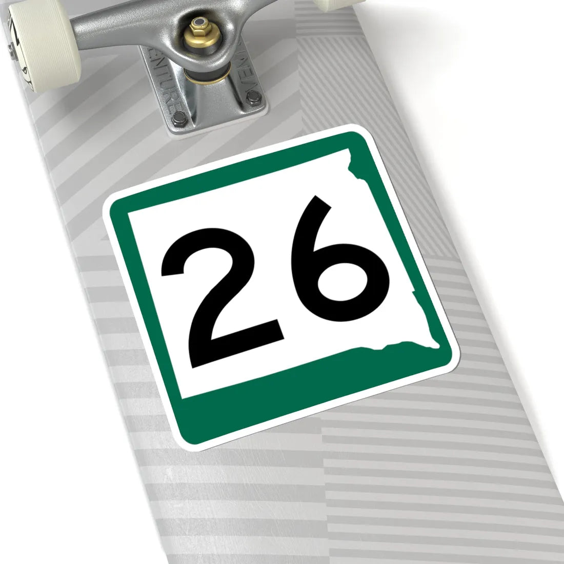 SD 26 (South Dakota) (Road Sign) STICKER Vinyl Kiss-Cut Decal - The Sticker Space