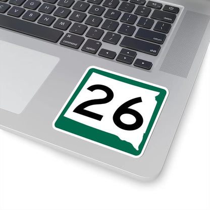 SD 26 (South Dakota) (Road Sign) STICKER Vinyl Kiss-Cut Decal - The Sticker Space