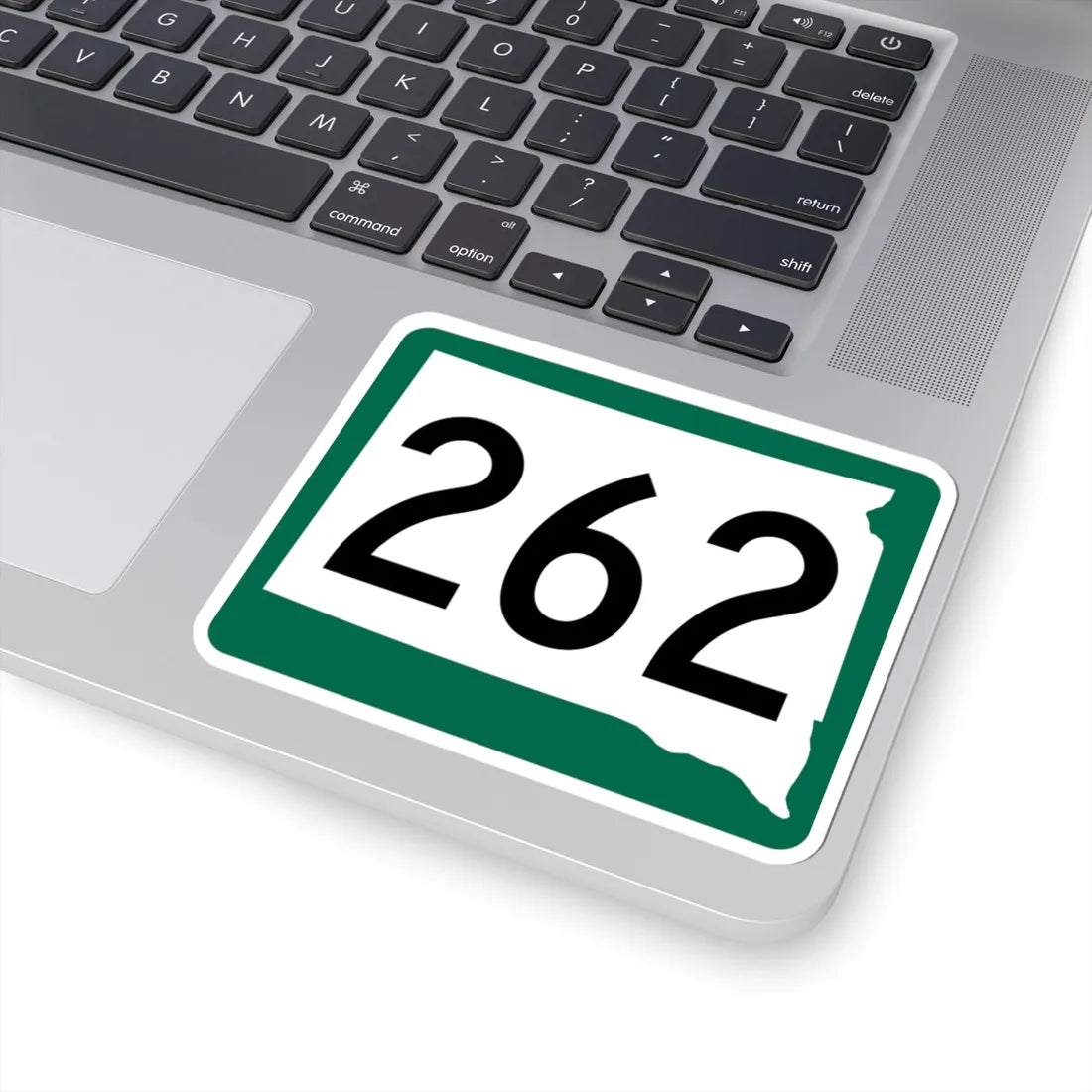 SD 262 (South Dakota) (Road Sign) STICKER Vinyl Kiss-Cut Decal - The Sticker Space