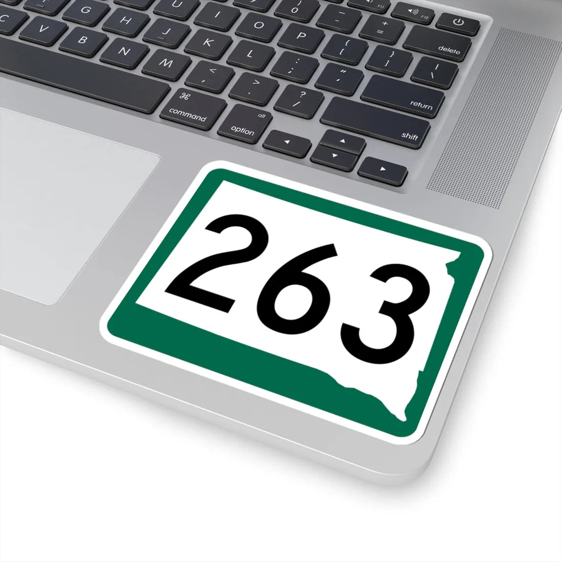 SD 263 (South Dakota) (Road Sign) STICKER Vinyl Kiss-Cut Decal - The Sticker Space