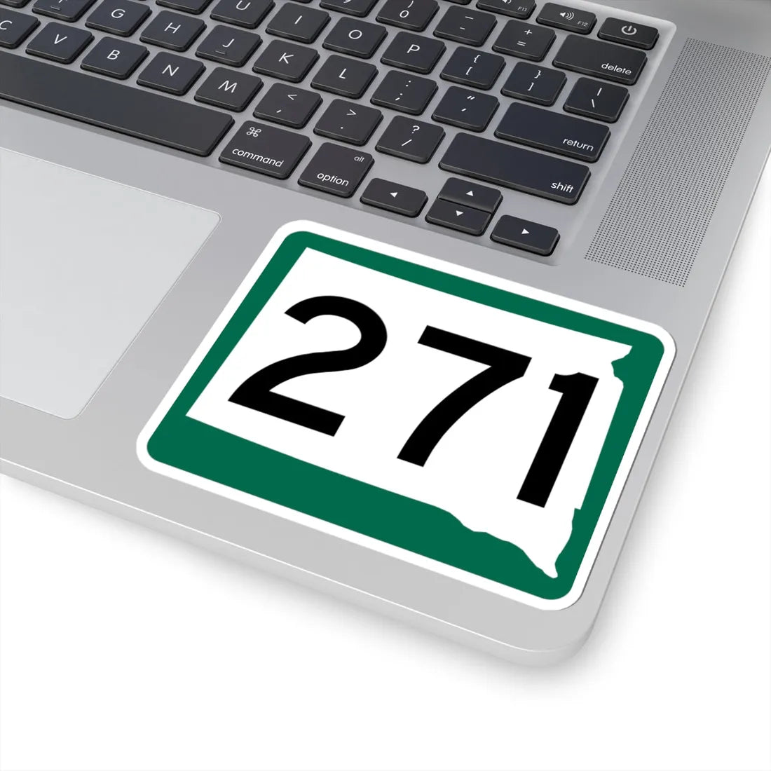 SD 271 (South Dakota) (Road Sign) STICKER Vinyl Kiss-Cut Decal - The Sticker Space