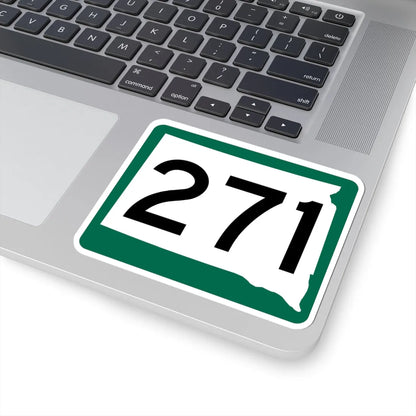SD 271 (South Dakota) (Road Sign) STICKER Vinyl Kiss-Cut Decal - The Sticker Space
