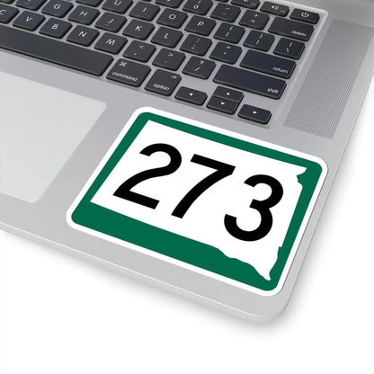 SD 273 (South Dakota) (Road Sign) STICKER Vinyl Kiss-Cut Decal - The Sticker Space