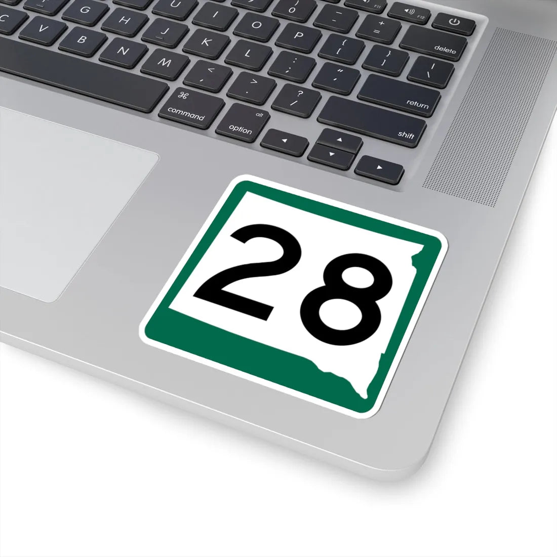 SD 28 (South Dakota) (Road Sign) STICKER Vinyl Kiss-Cut Decal - The Sticker Space