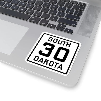 SD 30 1926 (South Dakota) (Road Sign) STICKER Vinyl Kiss-Cut Decal - The Sticker Space