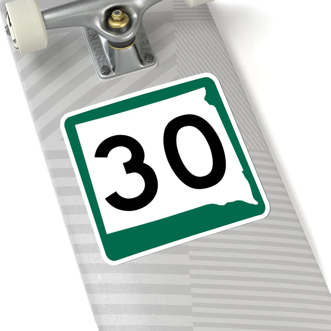 SD 30 (South Dakota) (Road Sign) STICKER Vinyl Kiss-Cut Decal - The Sticker Space