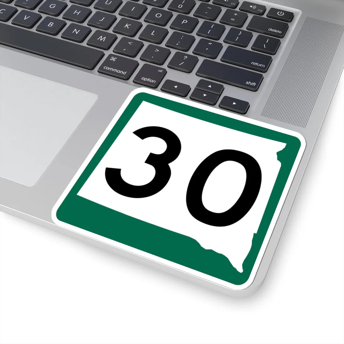 SD 30 (South Dakota) (Road Sign) STICKER Vinyl Kiss-Cut Decal - The Sticker Space