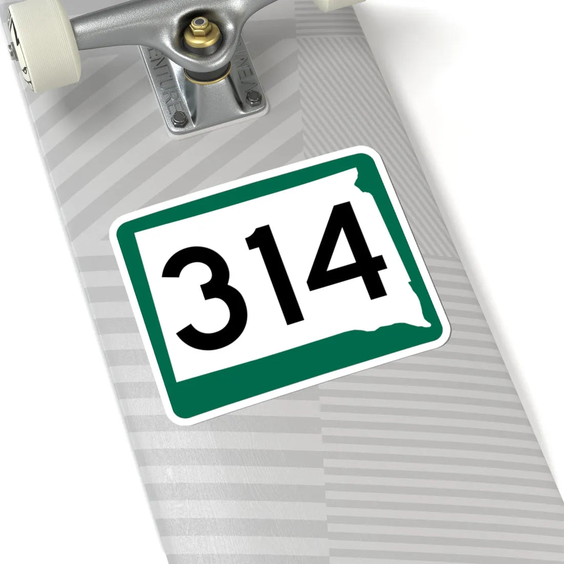 SD 314 (South Dakota) (Road Sign) STICKER Vinyl Kiss-Cut Decal - The Sticker Space