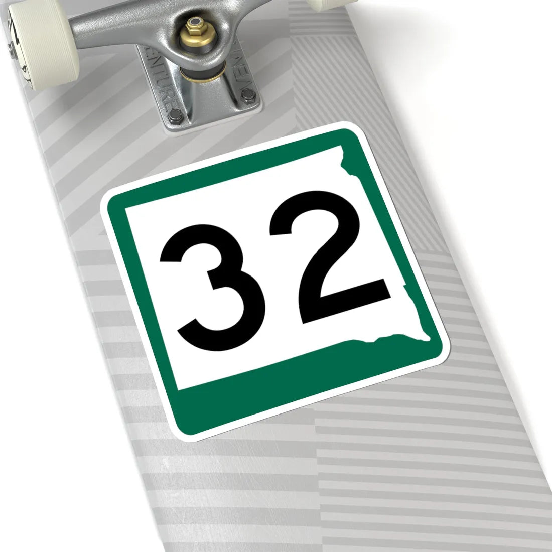 SD 32 (South Dakota) (Road Sign) STICKER Vinyl Kiss-Cut Decal - The Sticker Space