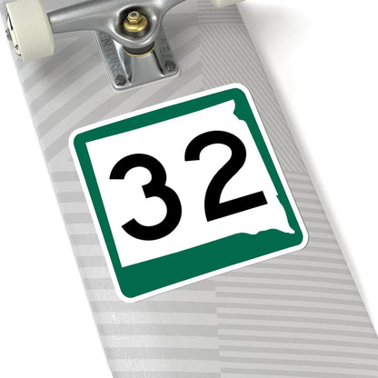 SD 32 (South Dakota) (Road Sign) STICKER Vinyl Kiss-Cut Decal - The Sticker Space