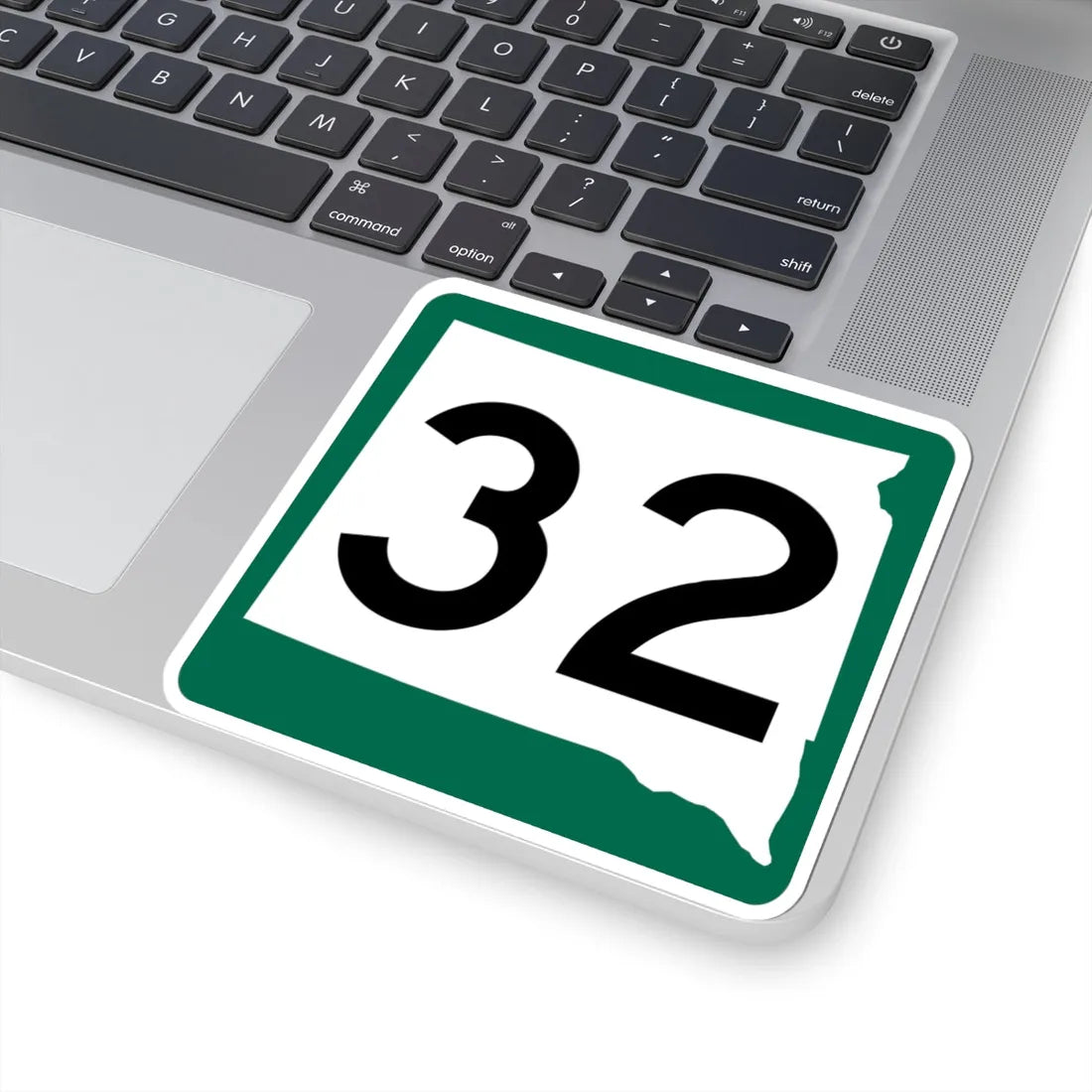SD 32 (South Dakota) (Road Sign) STICKER Vinyl Kiss-Cut Decal - The Sticker Space