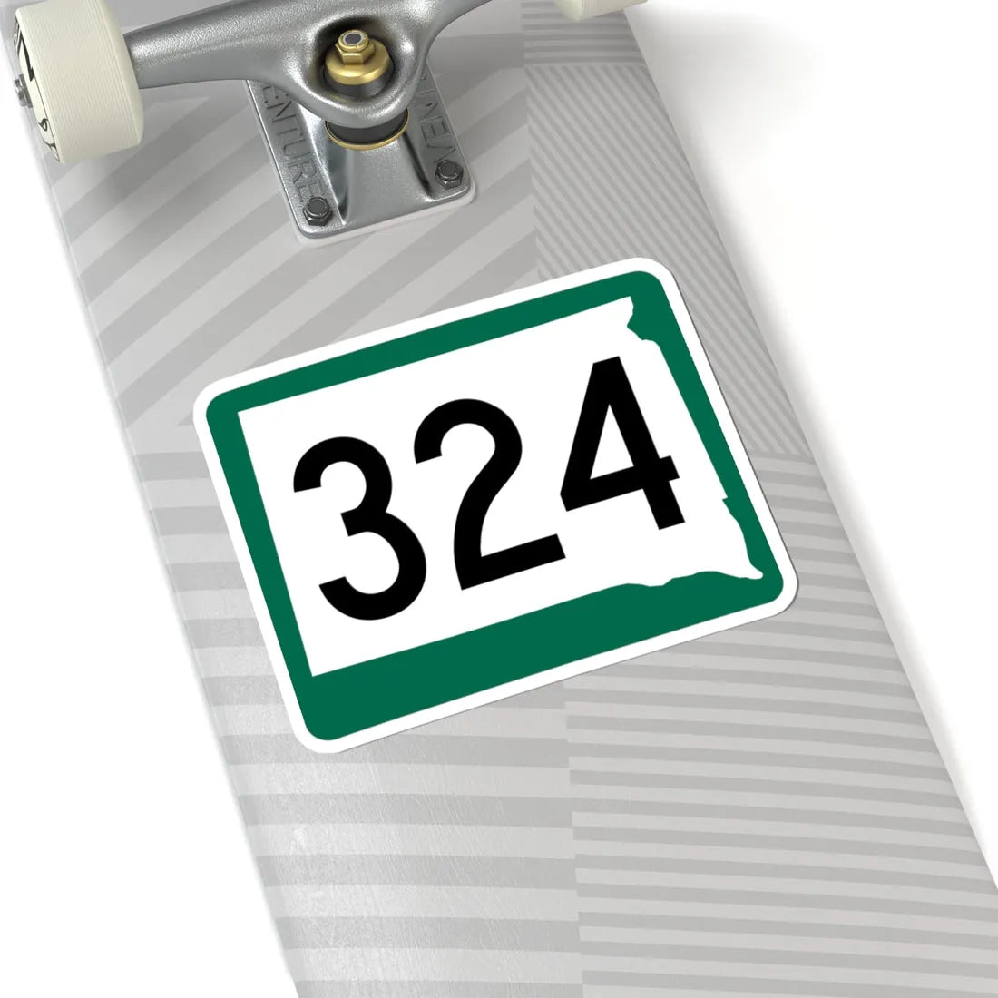 SD 324 (South Dakota) (Road Sign) STICKER Vinyl Kiss-Cut Decal - The Sticker Space