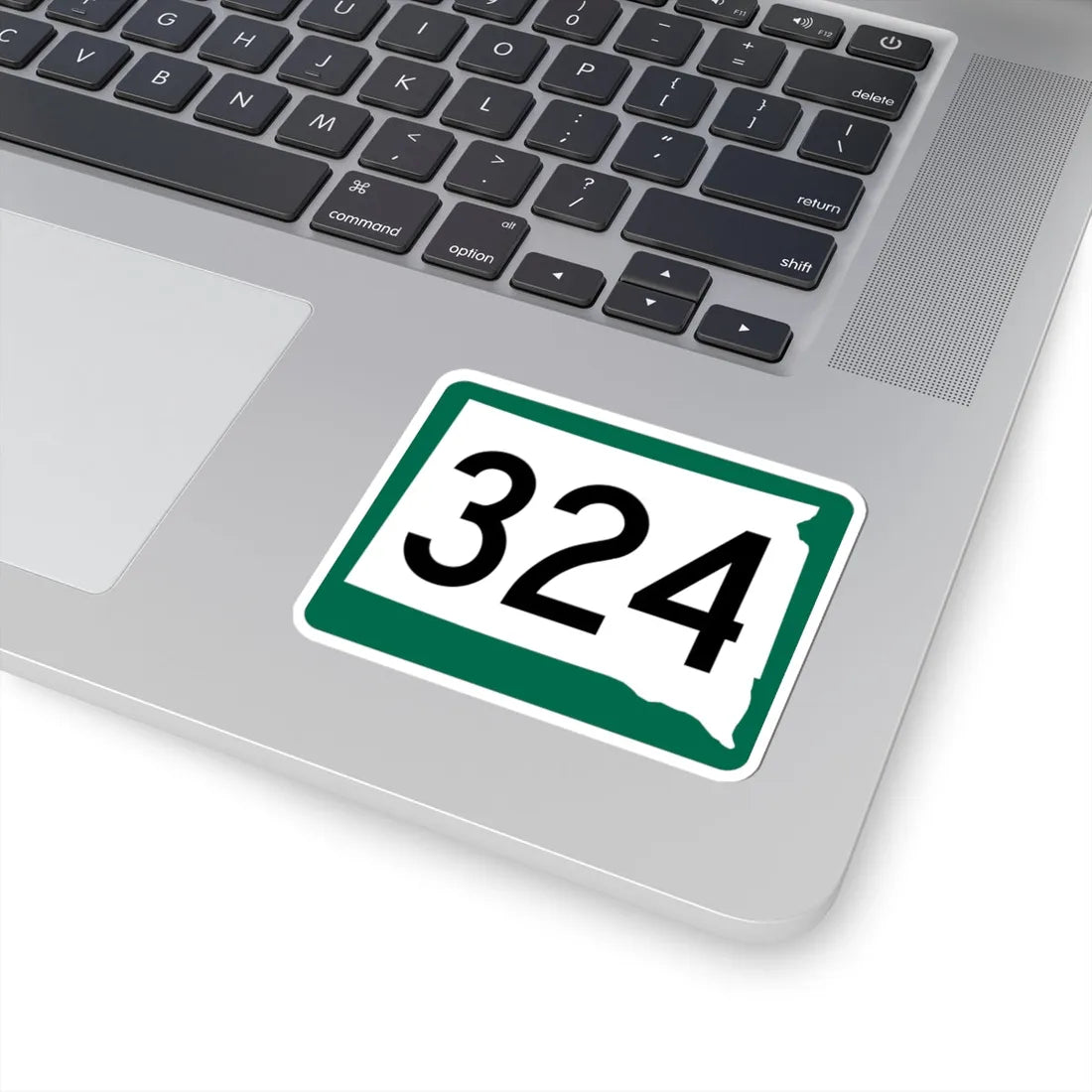 SD 324 (South Dakota) (Road Sign) STICKER Vinyl Kiss-Cut Decal - The Sticker Space