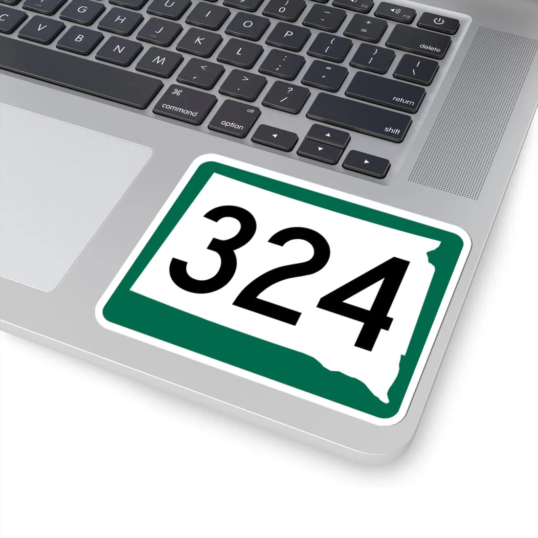 SD 324 (South Dakota) (Road Sign) STICKER Vinyl Kiss-Cut Decal - The Sticker Space
