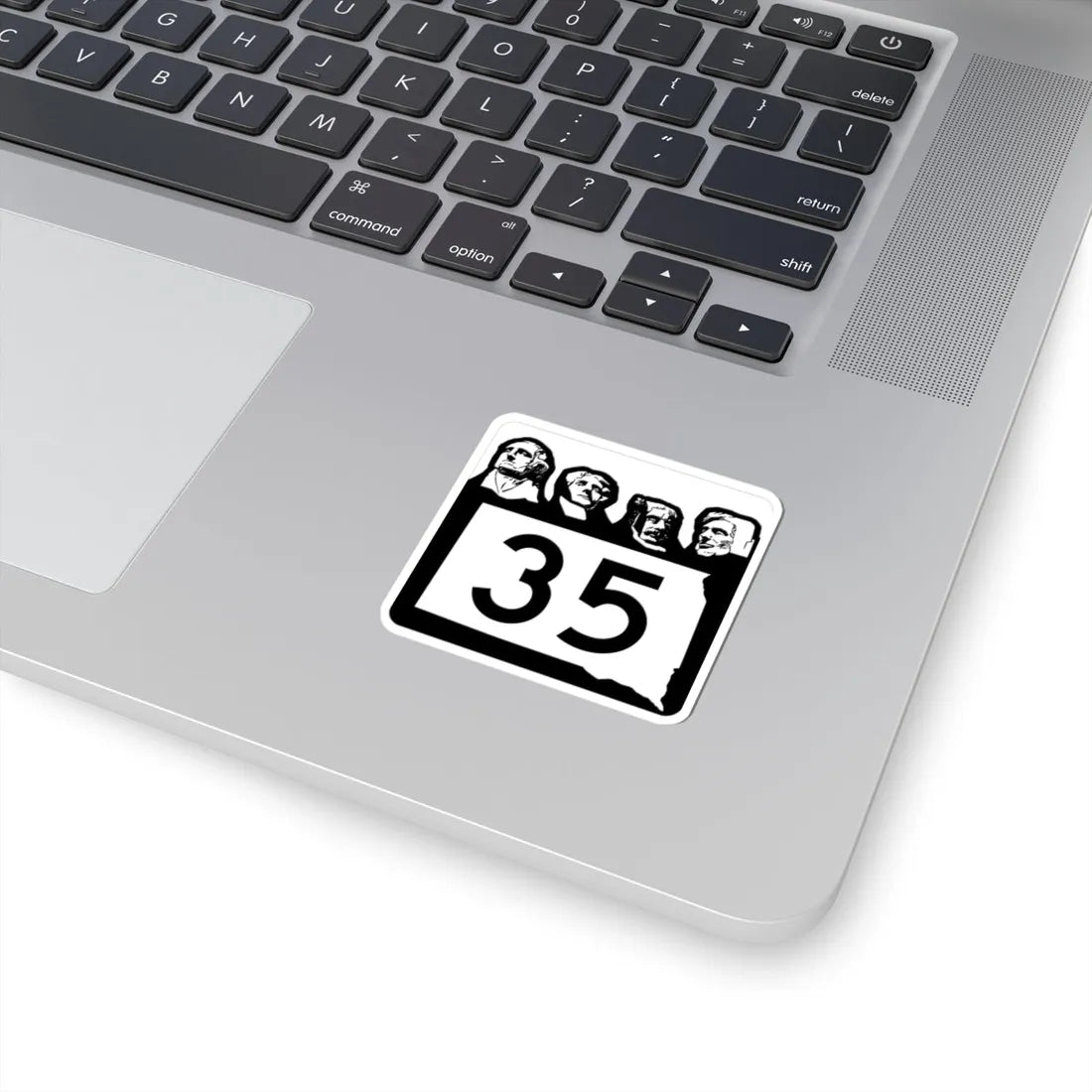 SD 35 1960 (South Dakota) (Road Sign) STICKER Vinyl Kiss-Cut Decal - The Sticker Space