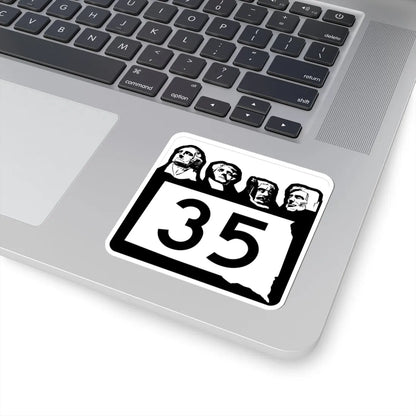 SD 35 1960 (South Dakota) (Road Sign) STICKER Vinyl Kiss-Cut Decal - The Sticker Space