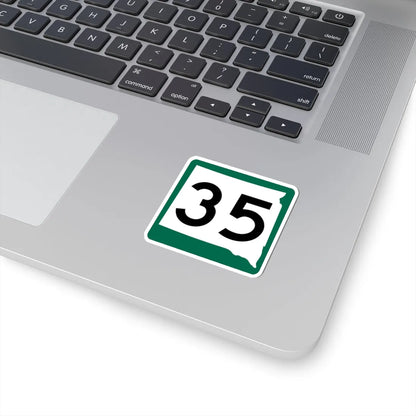 SD 35 (South Dakota) (Road Sign) STICKER Vinyl Kiss-Cut Decal - The Sticker Space