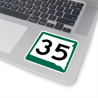 SD 35 (South Dakota) (Road Sign) STICKER Vinyl Kiss-Cut Decal - The Sticker Space