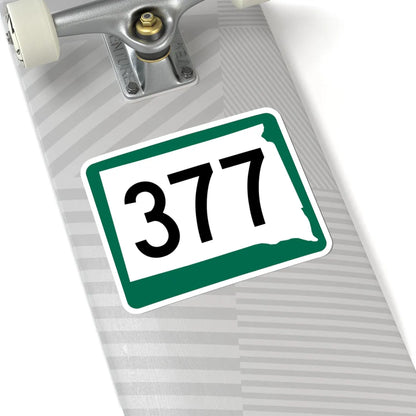 SD 377 (South Dakota) (Road Sign) STICKER Vinyl Kiss-Cut Decal - The Sticker Space
