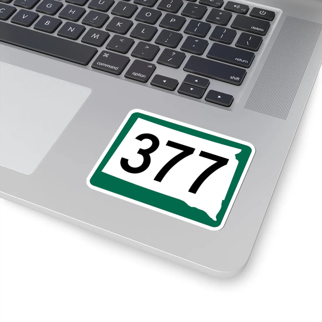 SD 377 (South Dakota) (Road Sign) STICKER Vinyl Kiss-Cut Decal - The Sticker Space