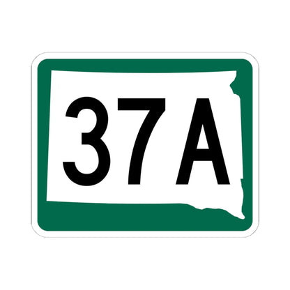 SD 37A (South Dakota) (Road Sign) STICKER Vinyl Kiss-Cut Decal 6 Inch White - The Sticker Space