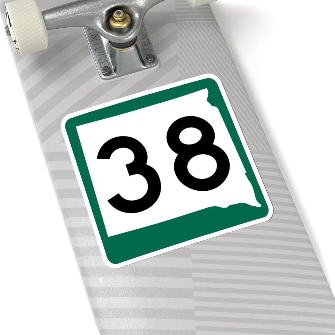 SD 38 (South Dakota) (Road Sign) STICKER Vinyl Kiss-Cut Decal - The Sticker Space