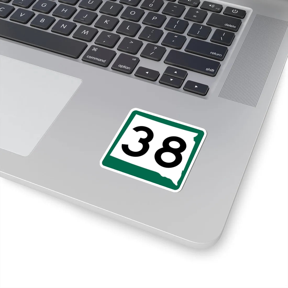 SD 38 (South Dakota) (Road Sign) STICKER Vinyl Kiss-Cut Decal - The Sticker Space