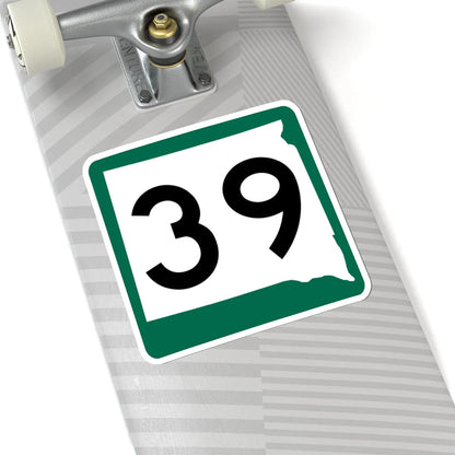SD 39 (South Dakota) (Road Sign) STICKER Vinyl Kiss-Cut Decal - The Sticker Space