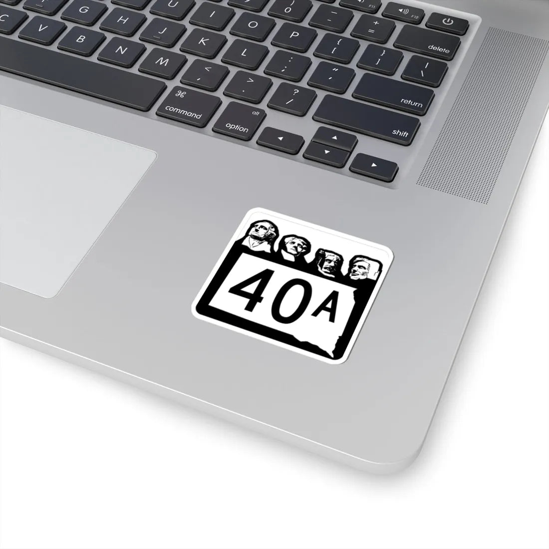 SD 40A 1960 (South Dakota) (Road Sign) STICKER Vinyl Kiss-Cut Decal - The Sticker Space
