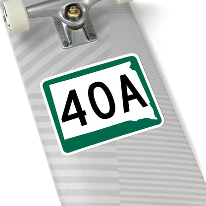 SD 40A (South Dakota) (Road Sign) STICKER Vinyl Kiss-Cut Decal - The Sticker Space