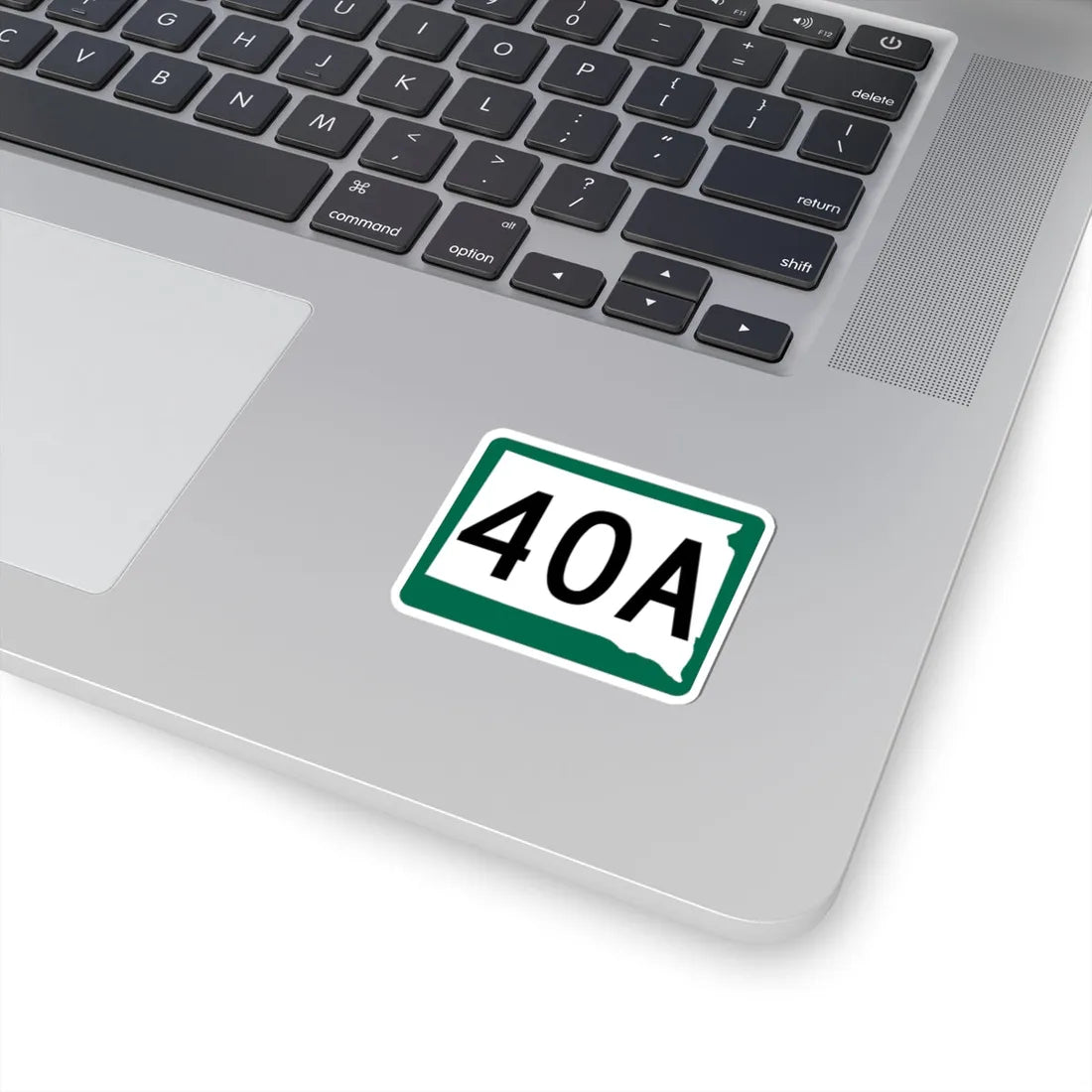SD 40A (South Dakota) (Road Sign) STICKER Vinyl Kiss-Cut Decal - The Sticker Space