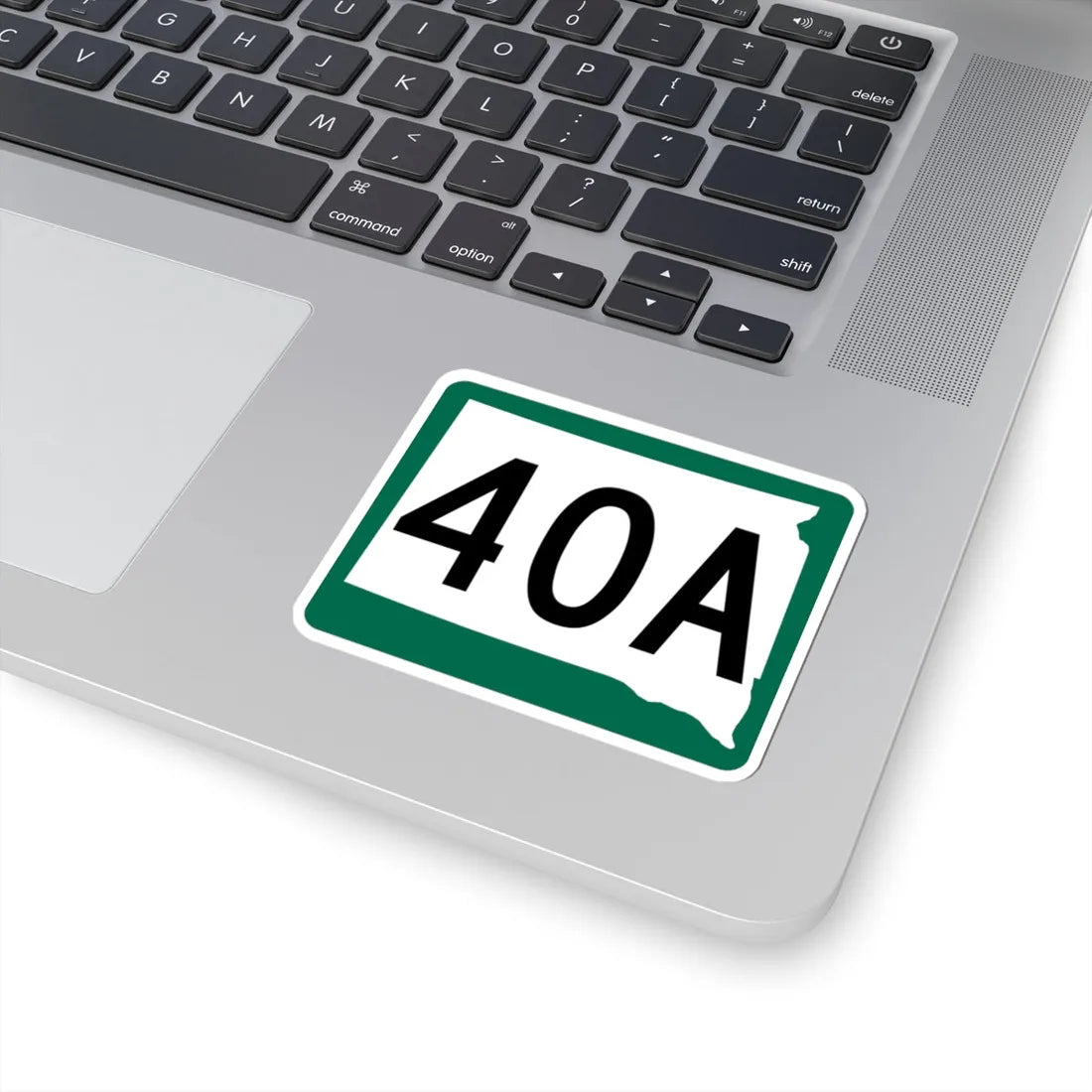 SD 40A (South Dakota) (Road Sign) STICKER Vinyl Kiss-Cut Decal - The Sticker Space
