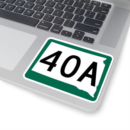 SD 40A (South Dakota) (Road Sign) STICKER Vinyl Kiss-Cut Decal - The Sticker Space