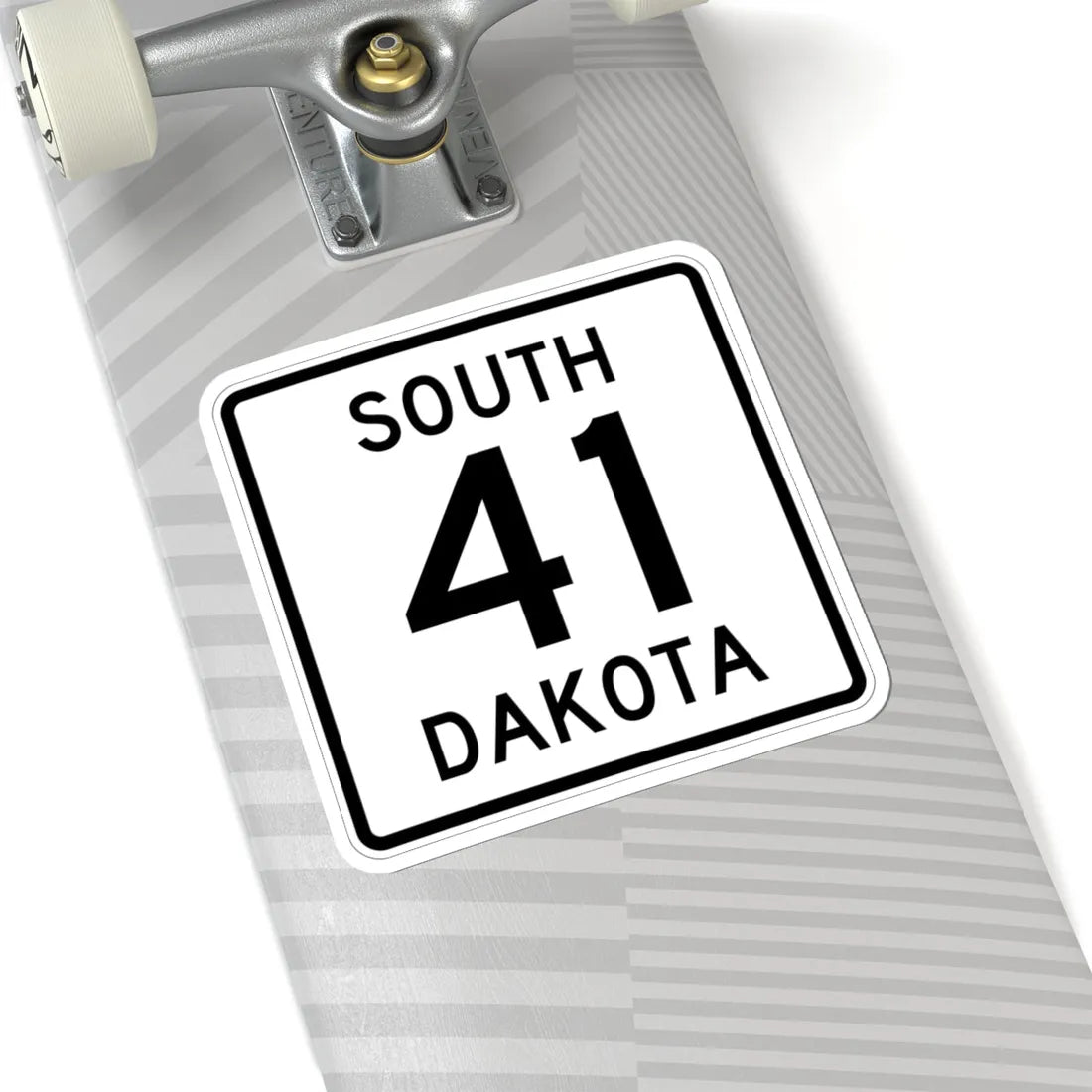 SD 41 1950 (South Dakota) (Road Sign) STICKER Vinyl Kiss-Cut Decal - The Sticker Space