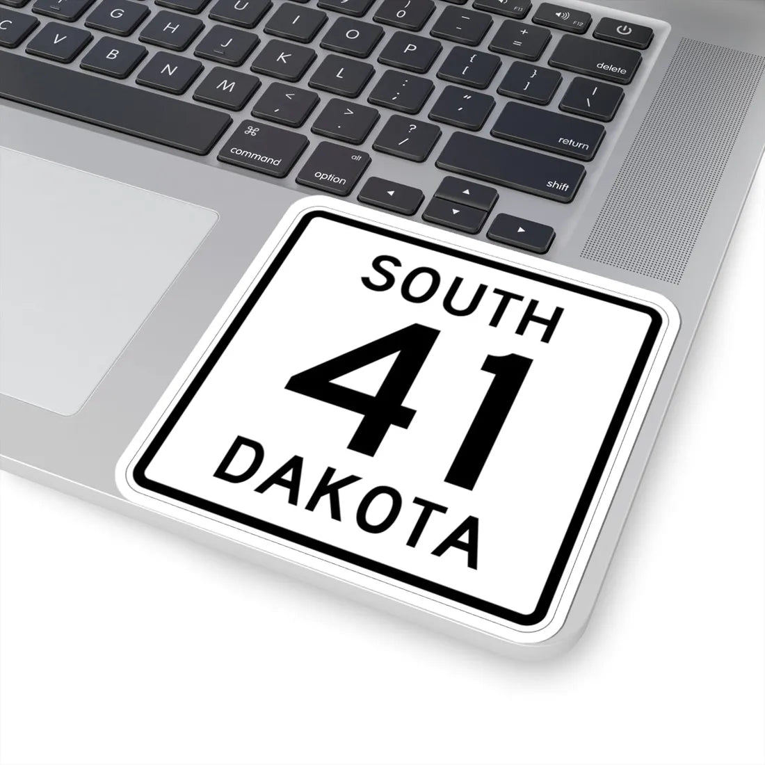 SD 41 1950 (South Dakota) (Road Sign) STICKER Vinyl Kiss-Cut Decal - The Sticker Space