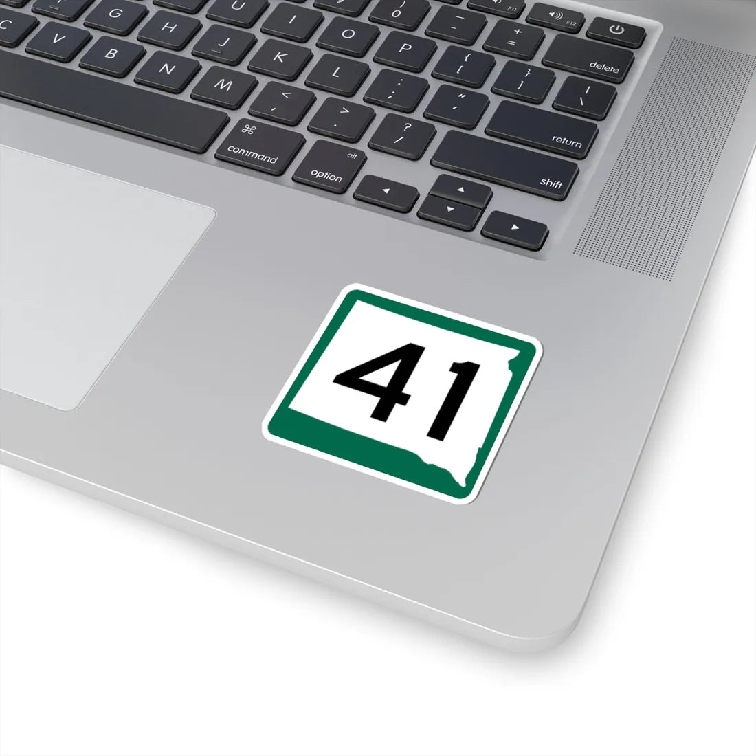 SD 41 (South Dakota) (Road Sign) STICKER Vinyl Kiss-Cut Decal - The Sticker Space