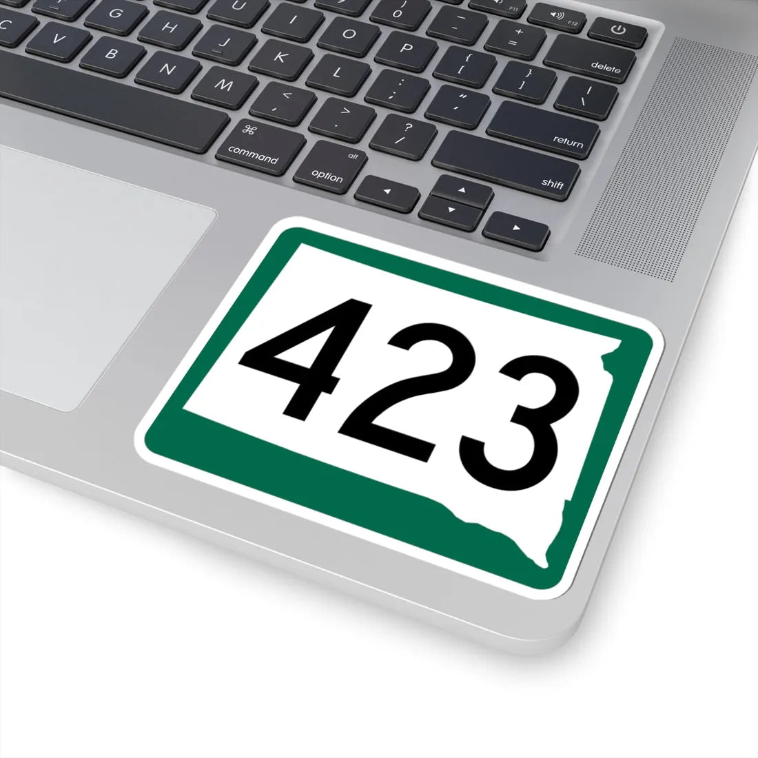 SD 423 (South Dakota) (Road Sign) STICKER Vinyl Kiss-Cut Decal - The Sticker Space