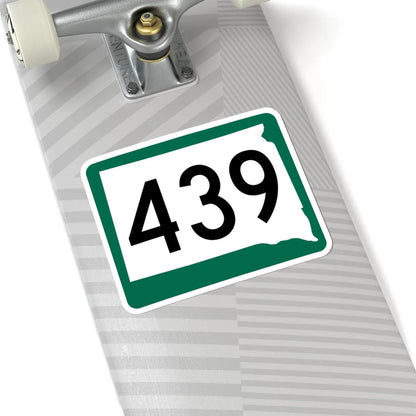 SD 439 (South Dakota) (Road Sign) STICKER Vinyl Kiss-Cut Decal - The Sticker Space