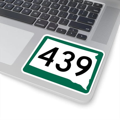 SD 439 (South Dakota) (Road Sign) STICKER Vinyl Kiss-Cut Decal - The Sticker Space