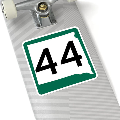 SD 44 (South Dakota) (Road Sign) STICKER Vinyl Kiss-Cut Decal - The Sticker Space