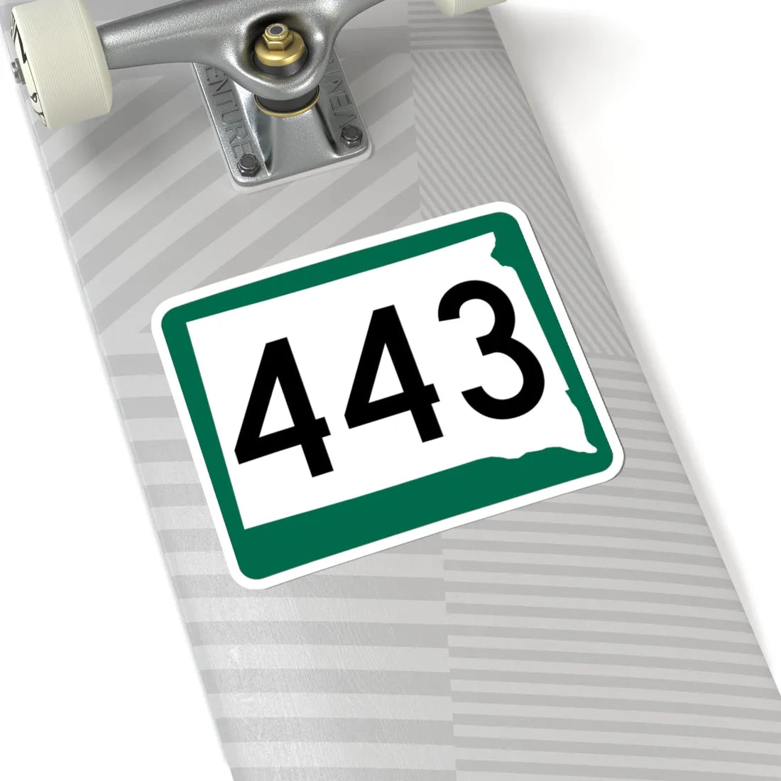 SD 443 (South Dakota) (Road Sign) STICKER Vinyl Kiss-Cut Decal - The Sticker Space