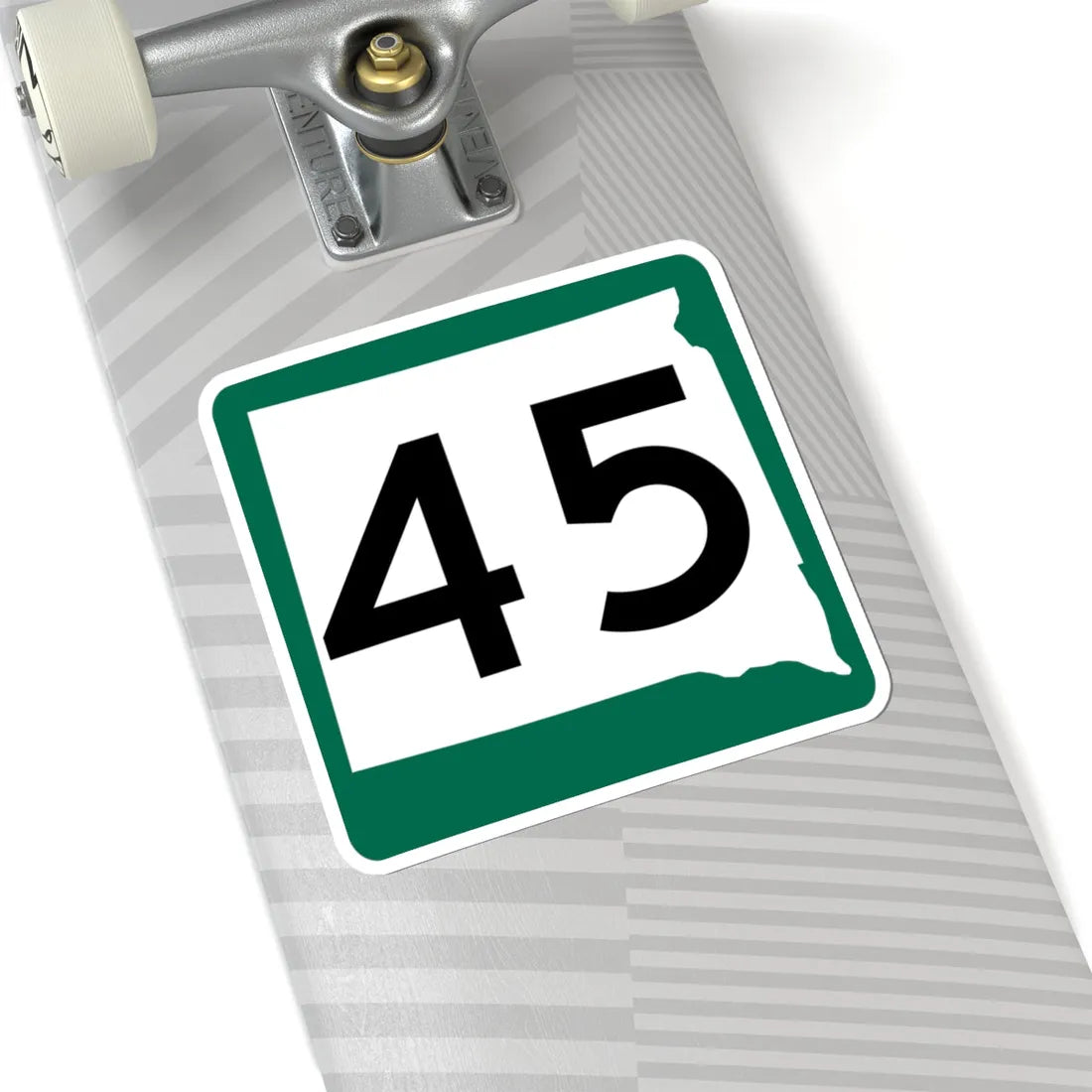 SD 45 (South Dakota) (Road Sign) STICKER Vinyl Kiss-Cut Decal - The Sticker Space