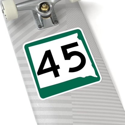 SD 45 (South Dakota) (Road Sign) STICKER Vinyl Kiss-Cut Decal - The Sticker Space