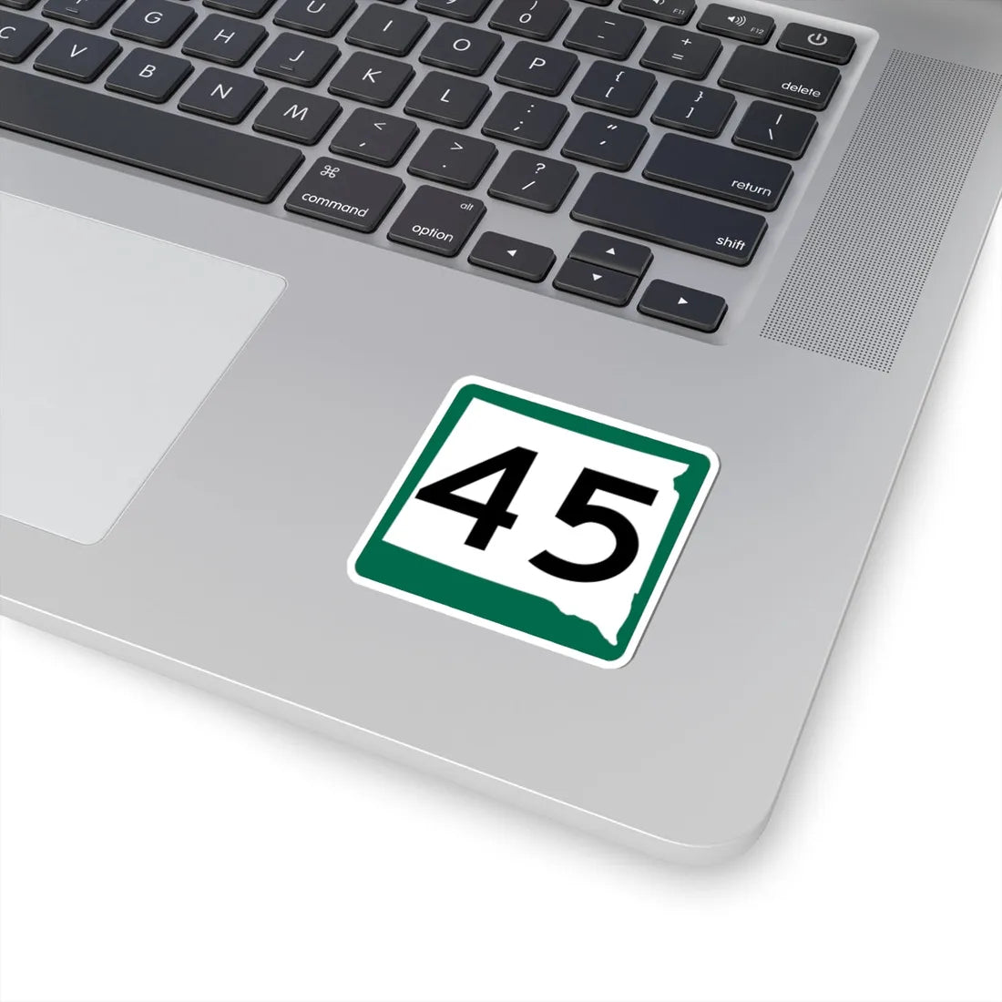 SD 45 (South Dakota) (Road Sign) STICKER Vinyl Kiss-Cut Decal - The Sticker Space