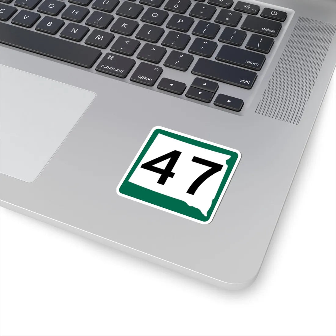 SD 47 (South Dakota) (Road Sign) STICKER Vinyl Kiss-Cut Decal - The Sticker Space