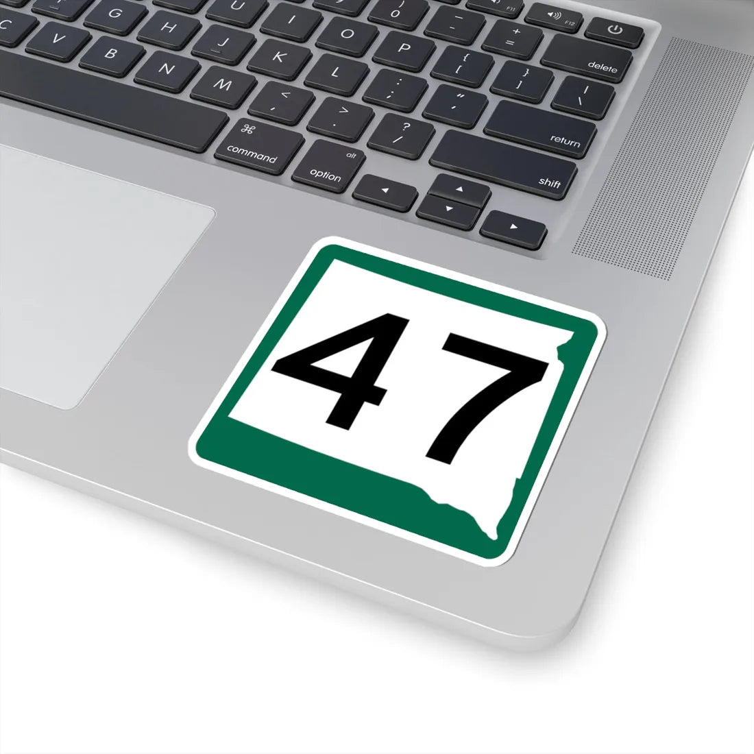 SD 47 (South Dakota) (Road Sign) STICKER Vinyl Kiss-Cut Decal - The Sticker Space