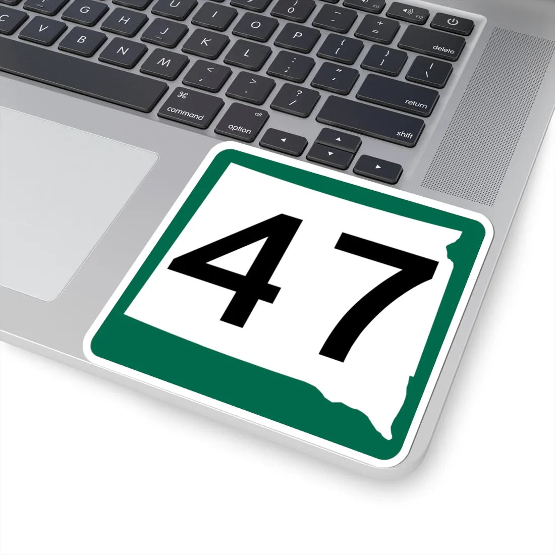 SD 47 (South Dakota) (Road Sign) STICKER Vinyl Kiss-Cut Decal - The Sticker Space