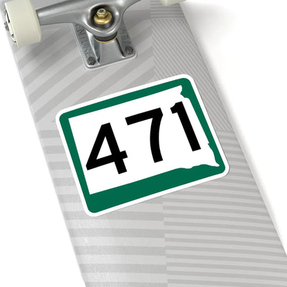 SD 471 (South Dakota) (Road Sign) STICKER Vinyl Kiss-Cut Decal - The Sticker Space